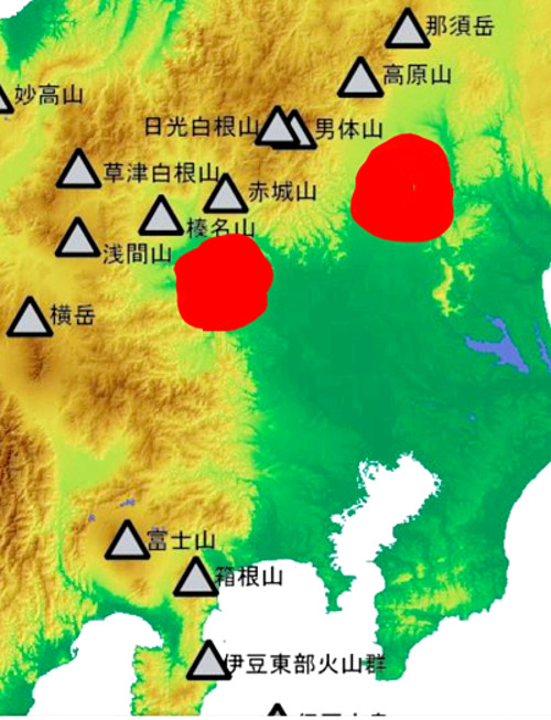 日本地図の画像