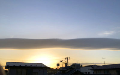 地震雲の投稿写真