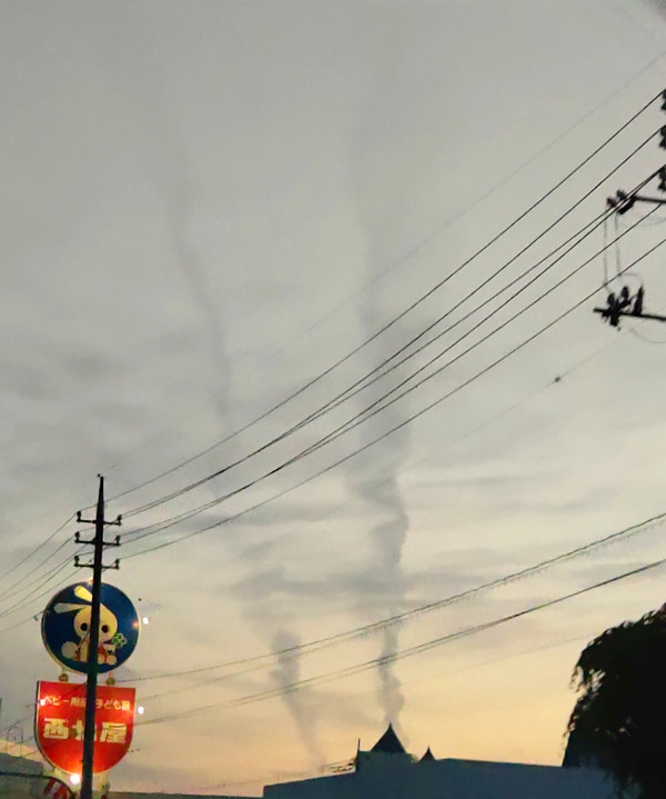 地震雲の投稿写真