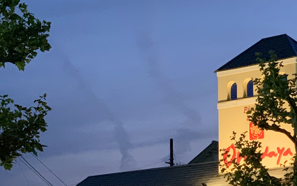 地震雲の投稿写真