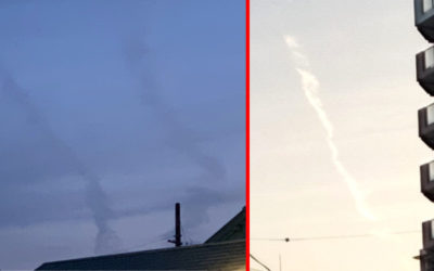 地震雲の投稿写真