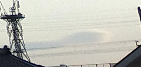 地震雲の投稿写真