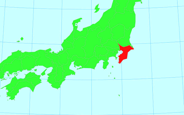 日本地図の画像