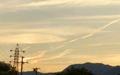 地震雲の投稿写真