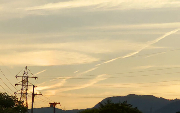 地震雲の投稿写真