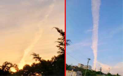 地震雲の投稿写真