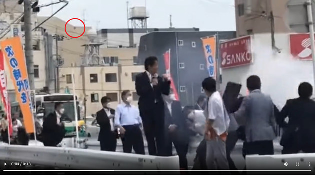 安倍元総理 銃撃事件の画像