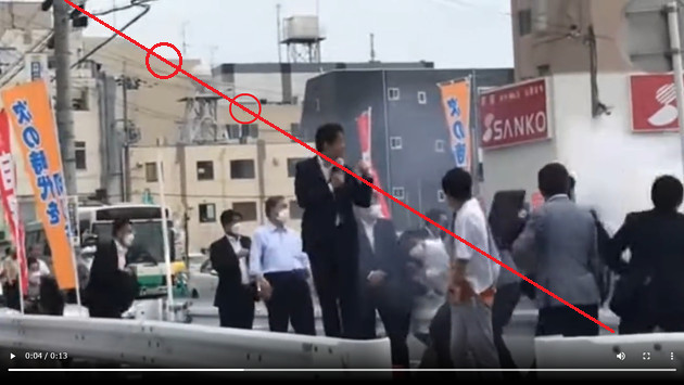 安倍元総理 銃撃事件の画像