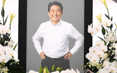 安倍元総理の写真