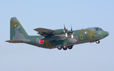 自衛隊機の写真