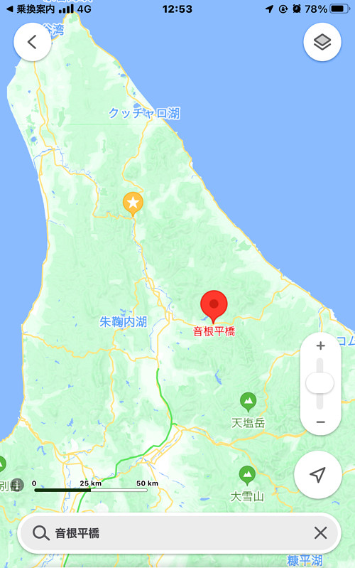 北海道の地図