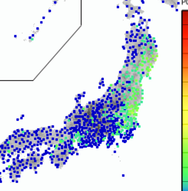 強震モニタの画像