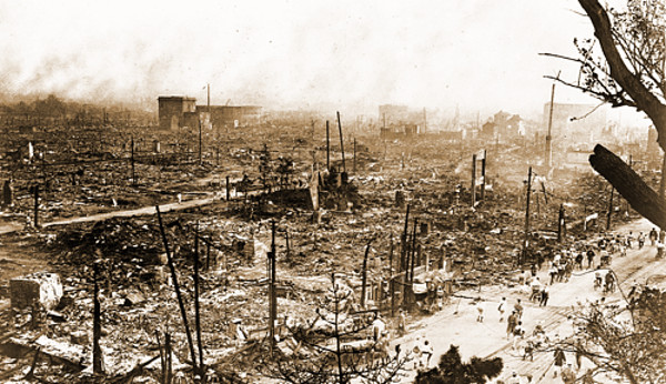 関東大震災の写真