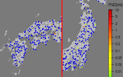 強震モニタの画像