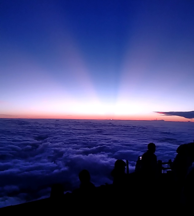 反薄明光線の写真