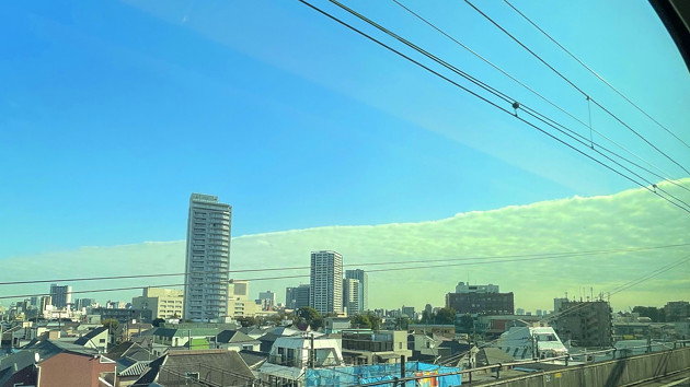 地震雲の投稿写真