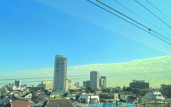 地震雲の投稿写真