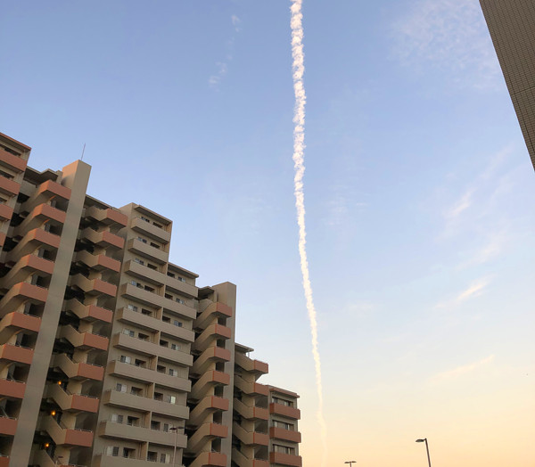 地震雲の投稿写真