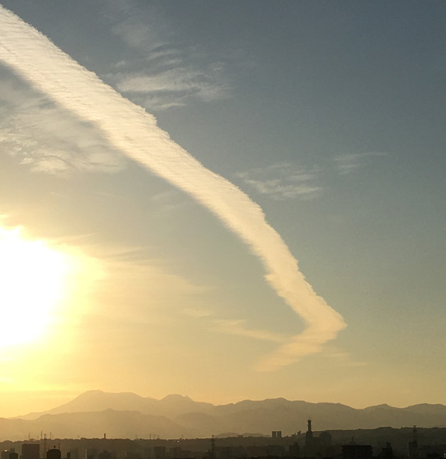 地震雲の投稿写真