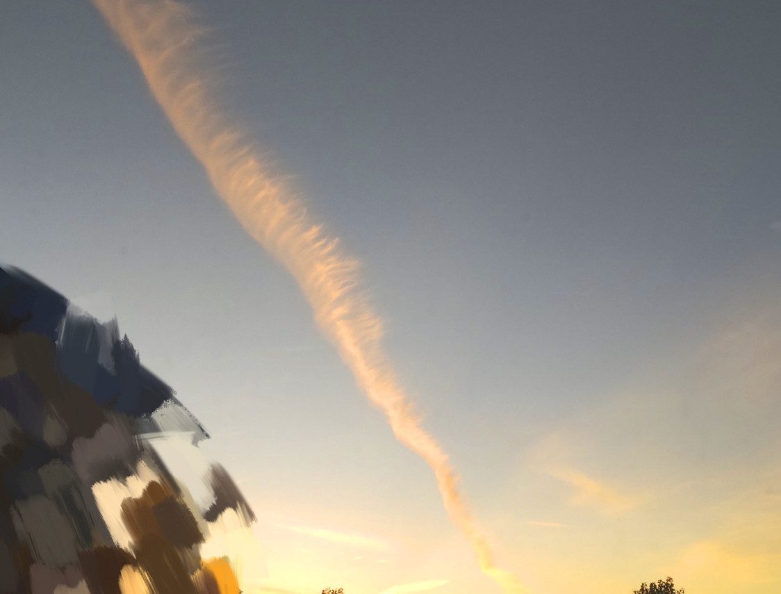 地震雲の投稿写真