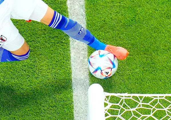 サッカー日本代表の写真