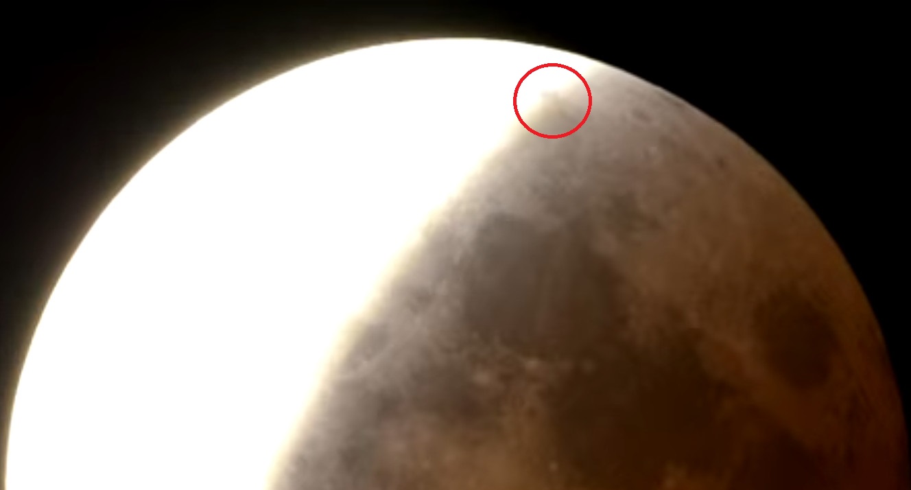 皆既月食の画像