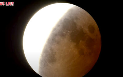 皆既月食の画像