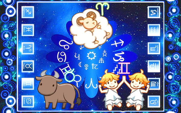 12星座占いのイラスト