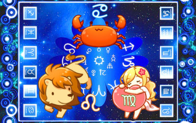 12星座占いのイラスト