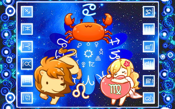 12星座占いのイラスト