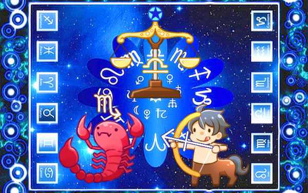 12星座占いのイラスト