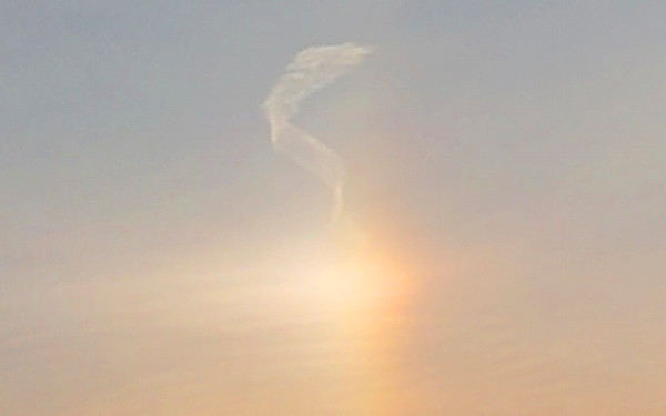 地震雲の投稿写真
