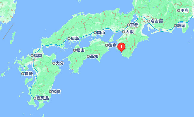 日本地図の画像