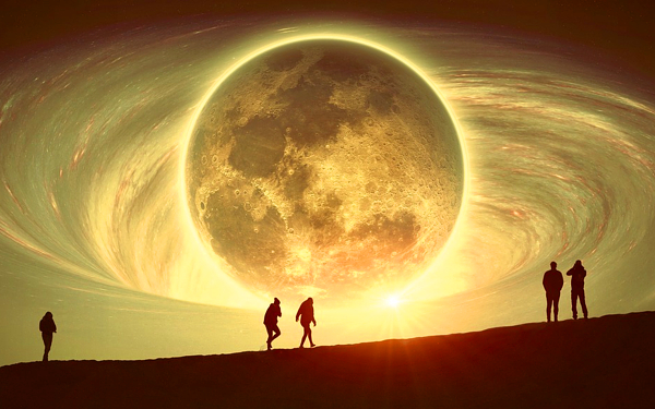 幻想的なイメージイラスト