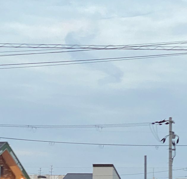 地震雲の投稿写真