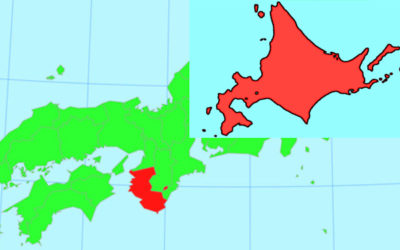 日本地図の画像