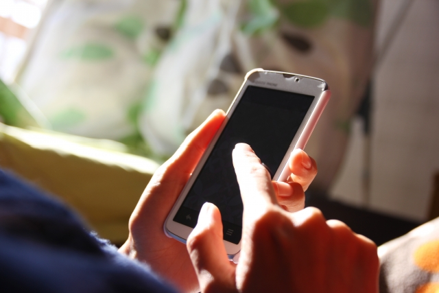 スマートフォンの写真