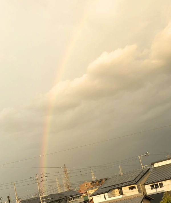虹の写真