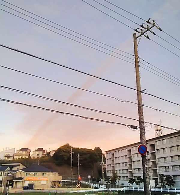 地震雲の投稿写真