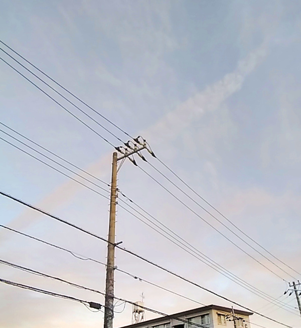 地震雲の投稿写真