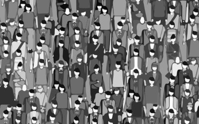 雑踏のイメージイラスト