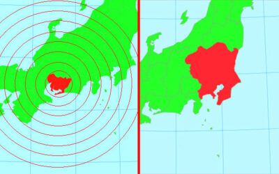 日本地図の画像