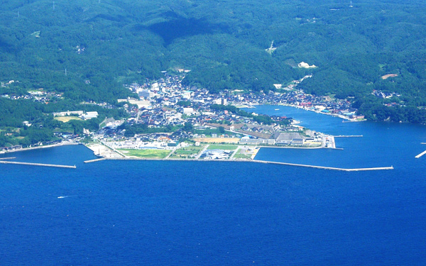 石川県能登地方宇出津港の写真