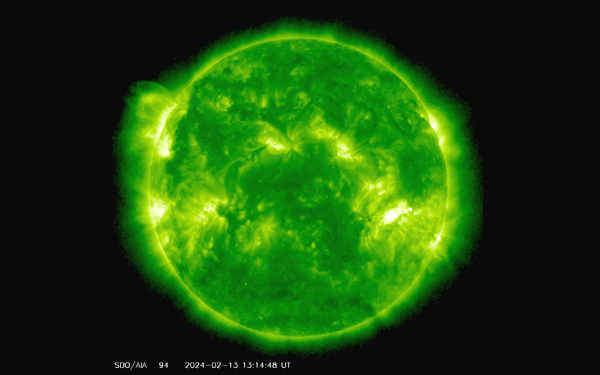 太陽フレアの画像