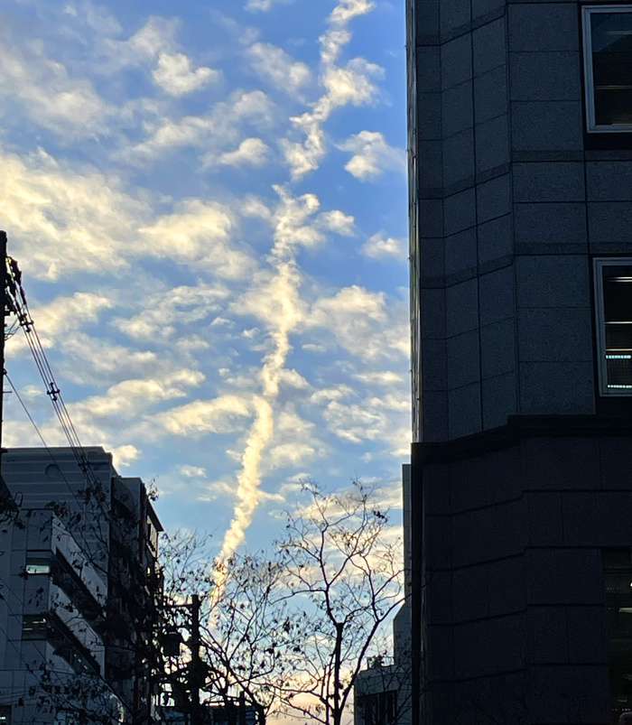 地震雲の投稿写真