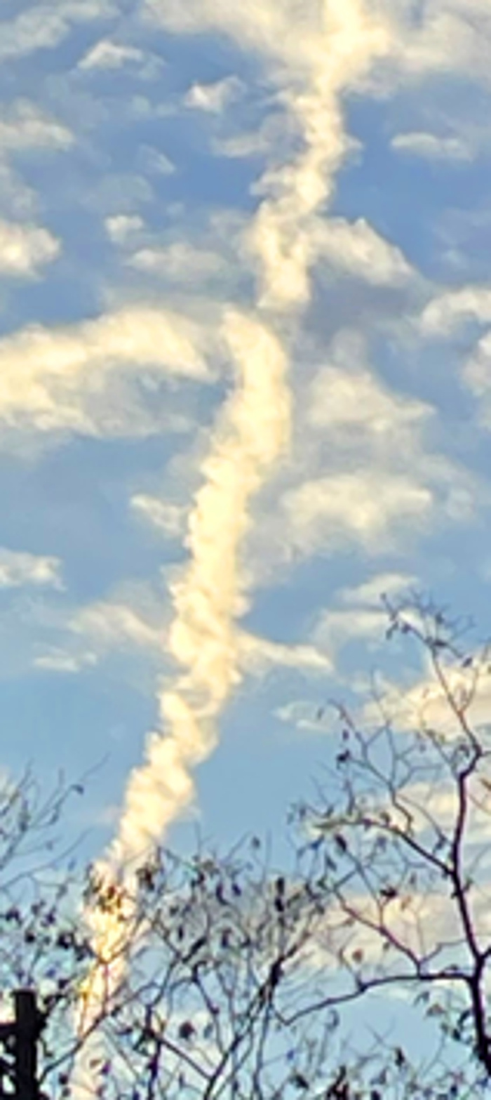 地震雲の投稿写真