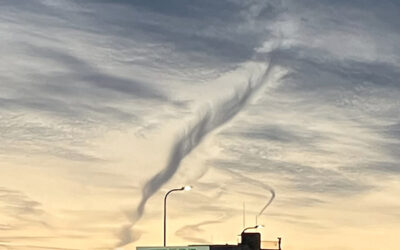 地震雲の投稿写真