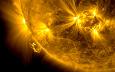 太陽フレアの画像