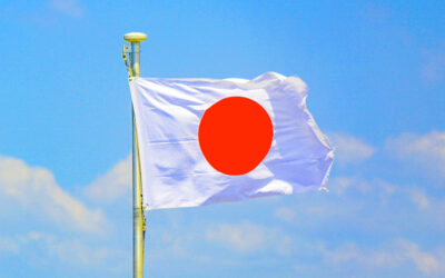 日本国旗の写真